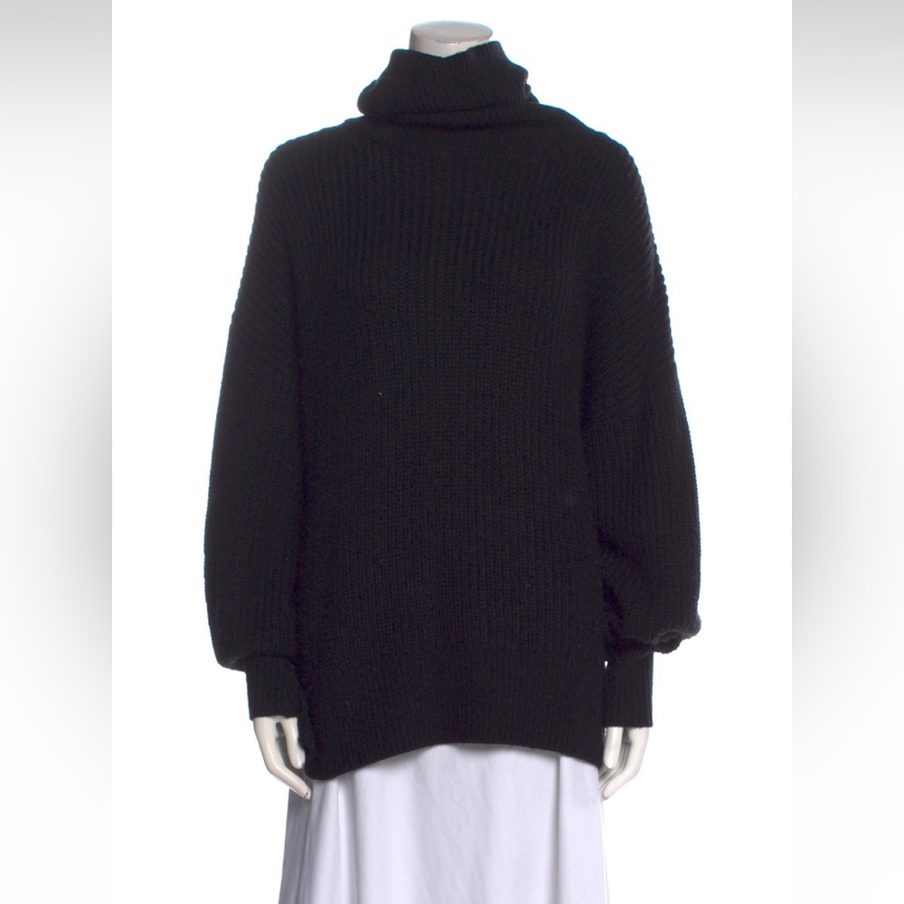 Black IRO Turtleneck Sweater